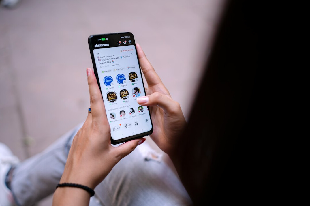 digital insurance app on smartphone